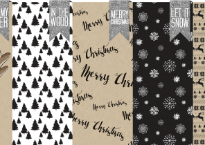 Papier cadeau noel imprimer