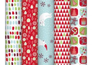 Papier cadeau noel turquoise