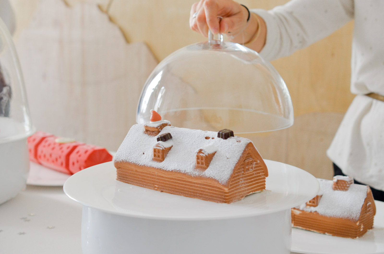 Gateau cadeau de noel picard