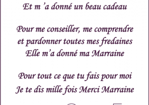 Poeme pour un cadeau de noel