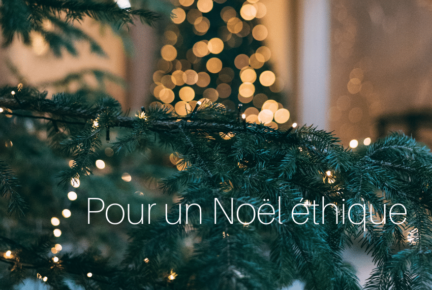 Cadeau de noel éthique