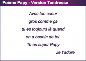 Poème cadeau de noel