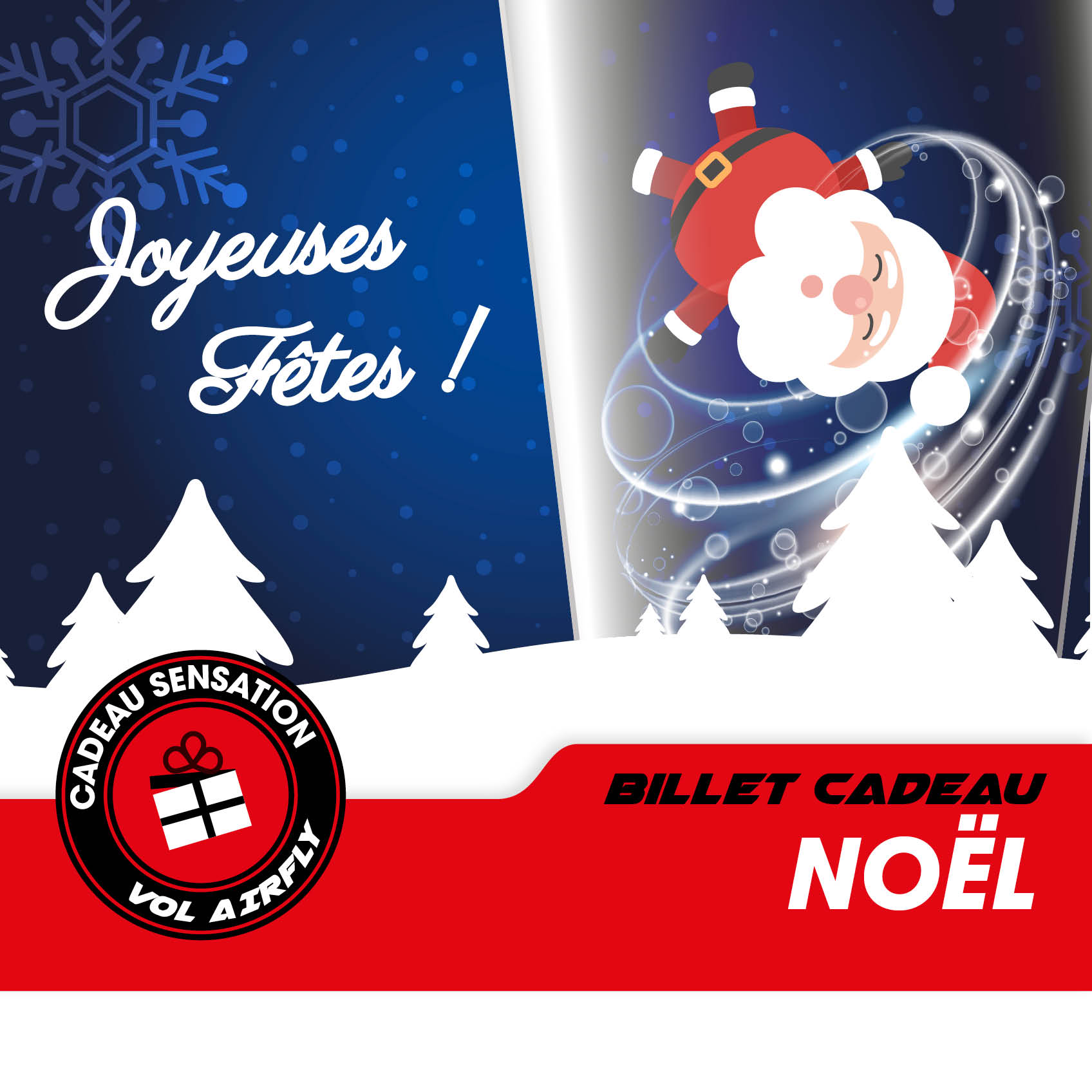 Cadeau noel billet