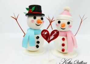 Bonhomme neige noel cadeau