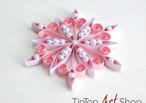 Quilling cadeau noel