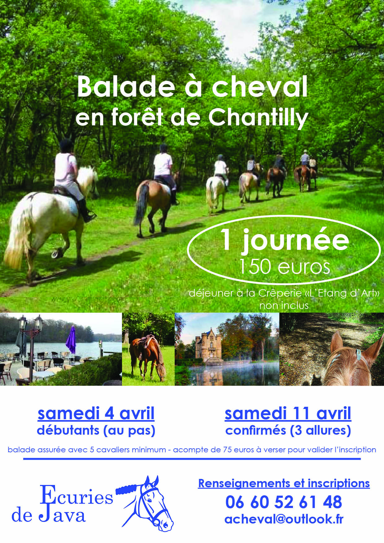 Cadeau noel balade cheval