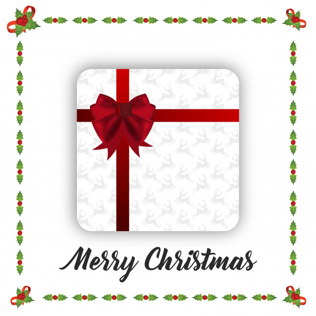 Cadre cadeau noel