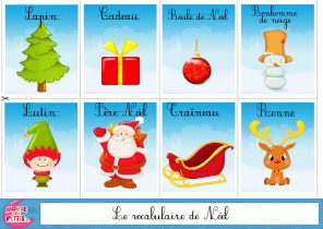 Cadeau noel en anglais