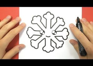 Cadeau de noel dessin simple