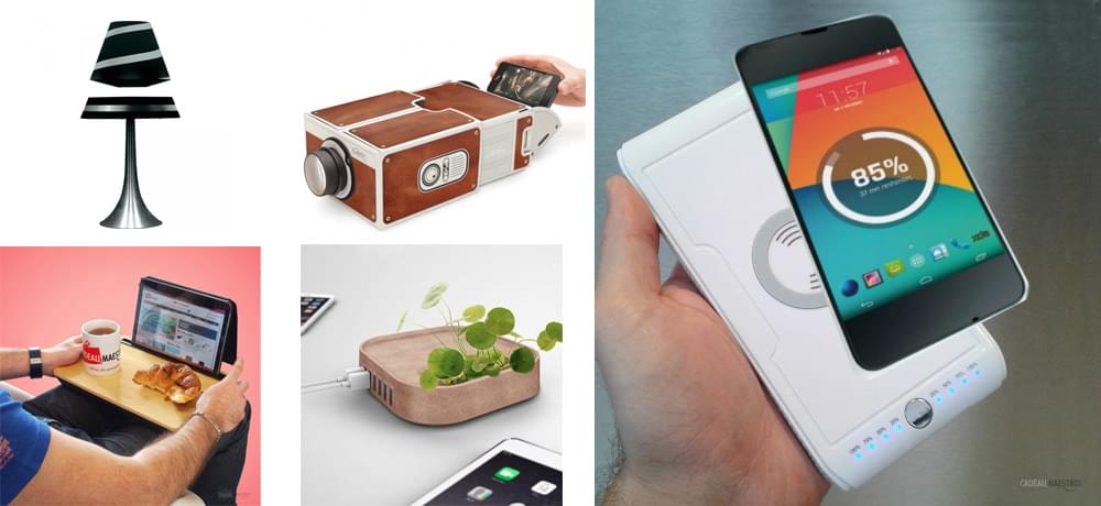 Cadeau noel papa high tech