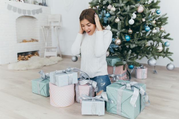 Cadeau noel a une belle fille