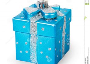 Cadeau noel bleu