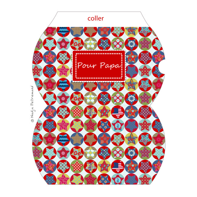 Boite cadeau a imprimer noel