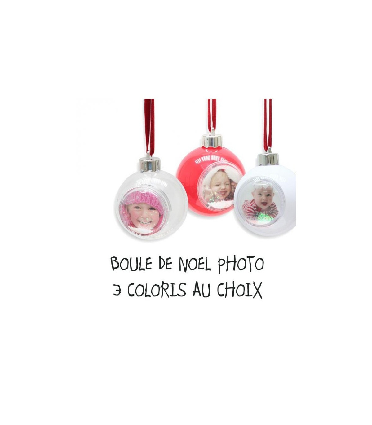 Boule de noel cadeau