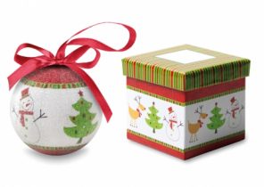 Cadeau de noel en carton