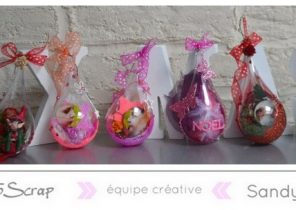 Cadeau noel scrapbooking