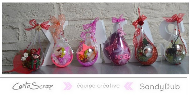 Cadeau noel scrapbooking