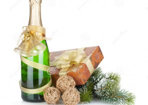 Cadeau noel champagne
