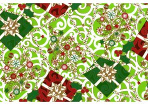 Papier cadeau de qualité noel
