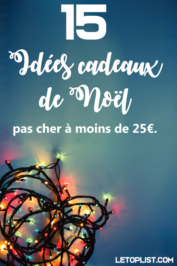 Idee cadeau pas cher homme noel