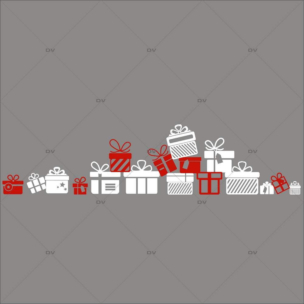 Frise cadeau de noel