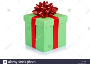 Cadeau de noel vert