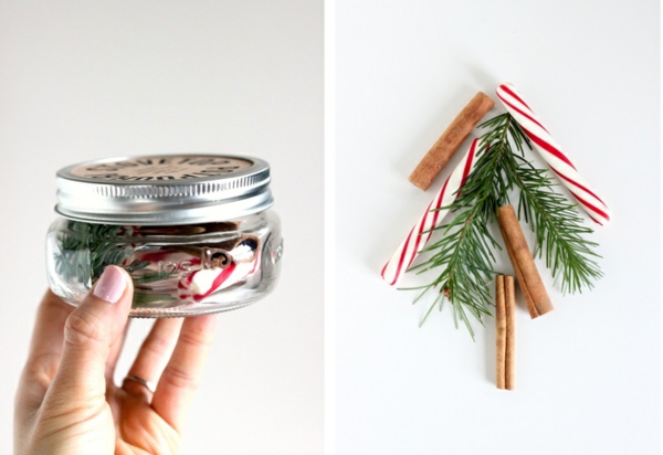 Cadeau de noel verre