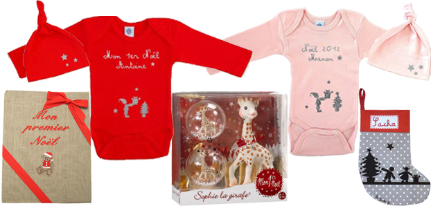 Idee cadeau premier noel bebe