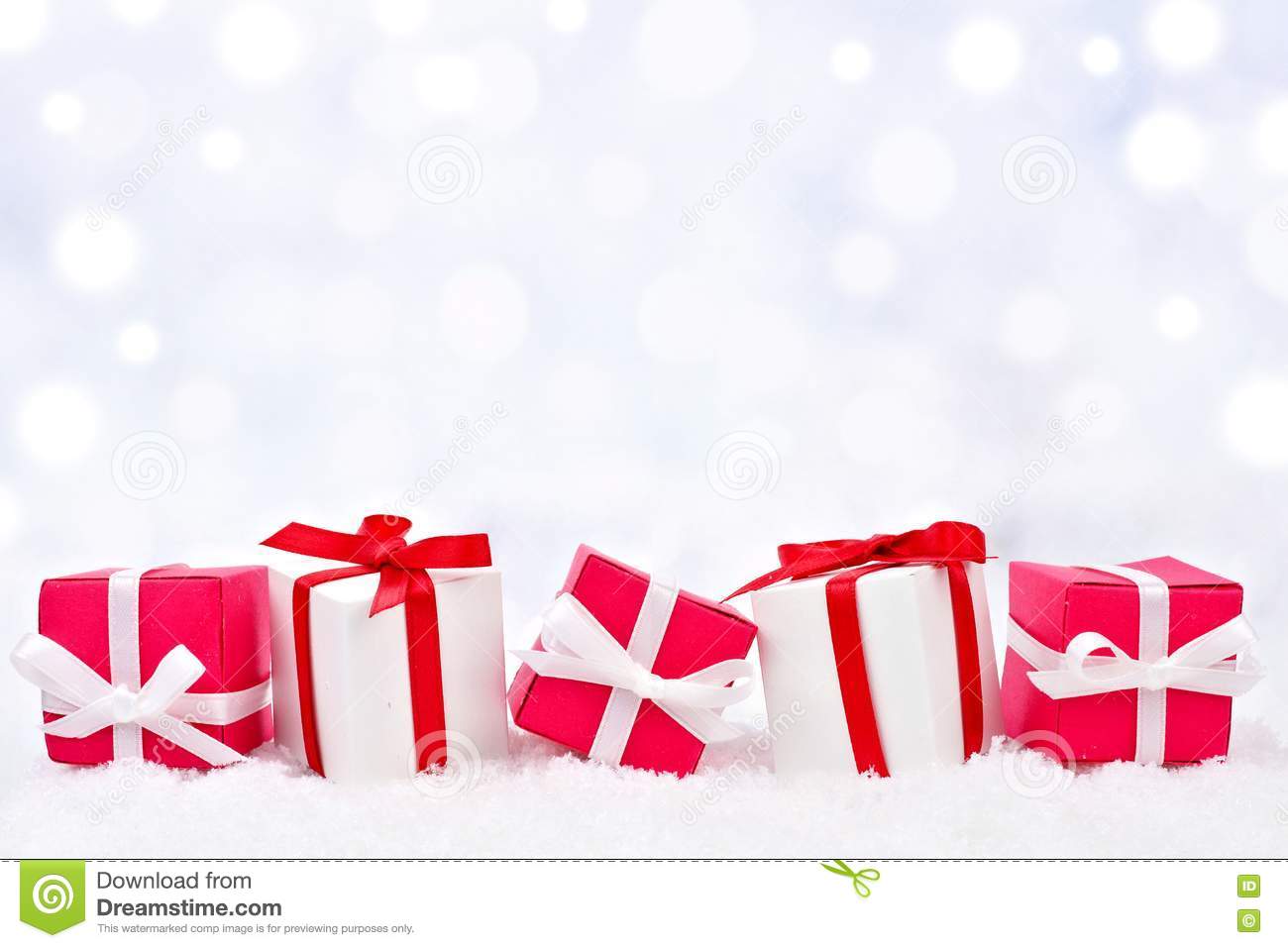 Cadeau noel rouge blanc