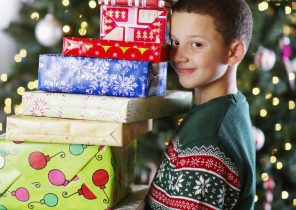 Image noel enfant cadeau