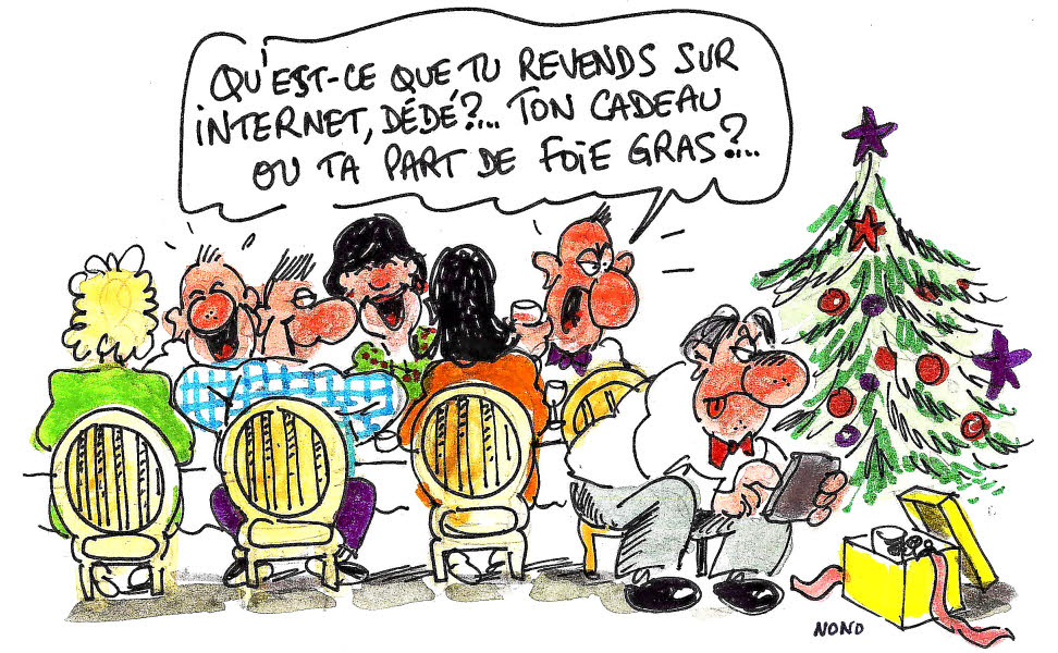 Revendre un cadeau de noel
