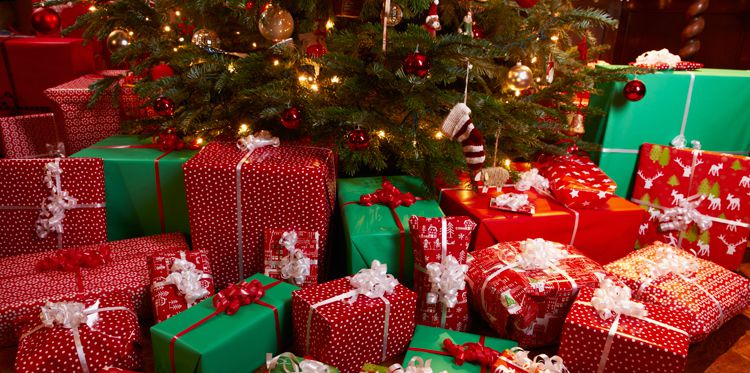 Noel cadeau sapin