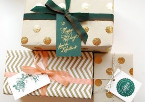 Papier cadeau original noel