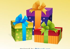 Cadeau de noel vectoriel