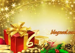 Cadeau noel fond