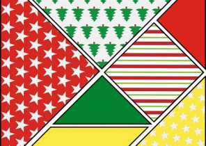 Tangram cadeau de noel