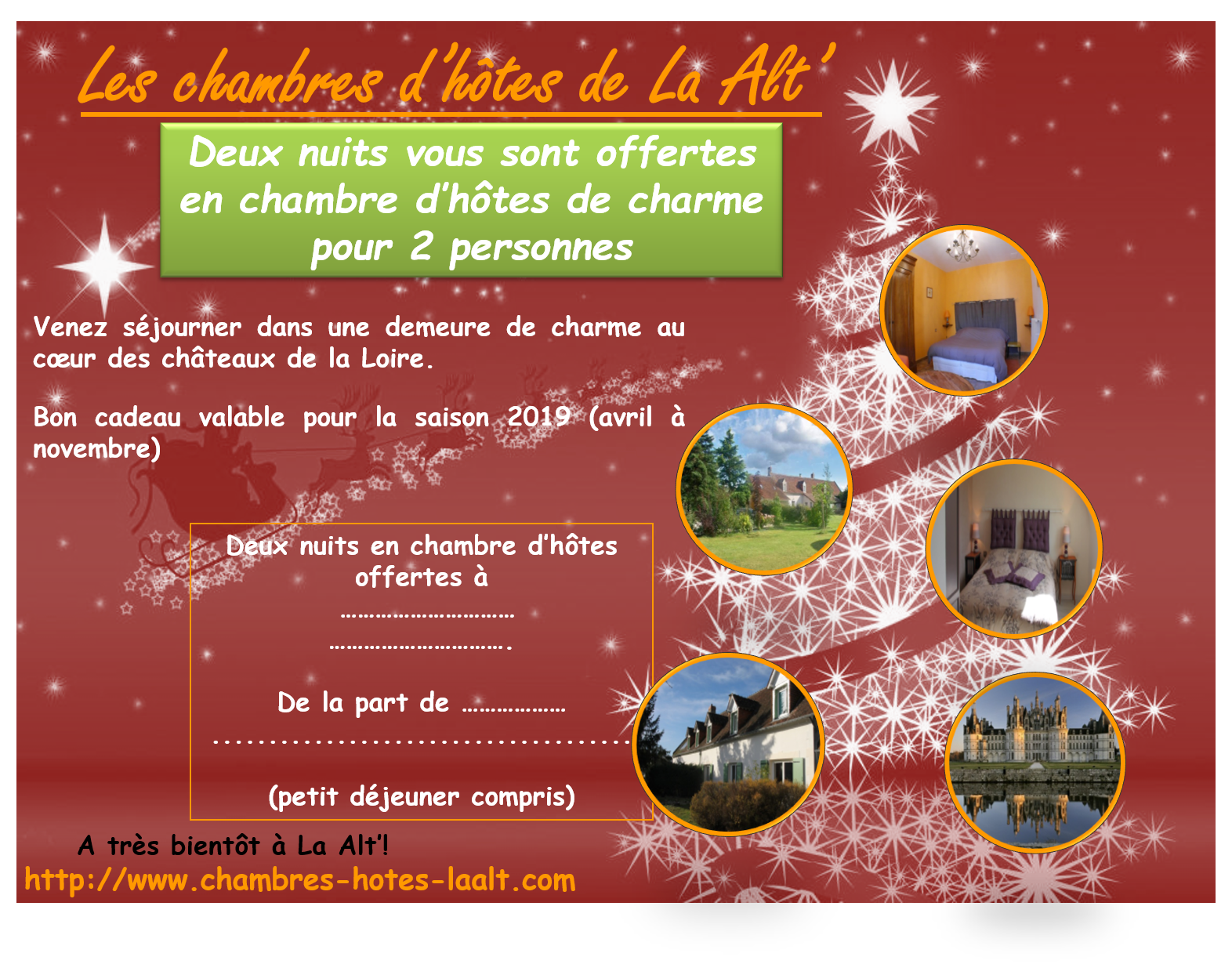 Cadeau de noel pour 2 personnes
