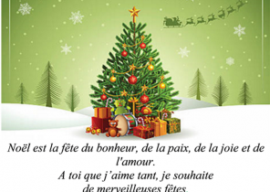 Texte pour carte cadeau noel