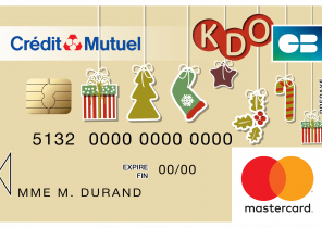 Carte cadeau noel credit mutuel