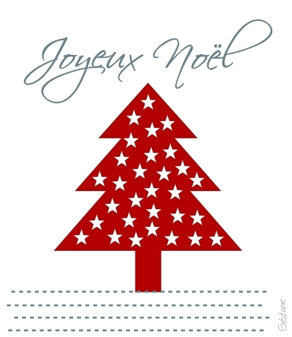 Carte cadeau a imprimer pour noel