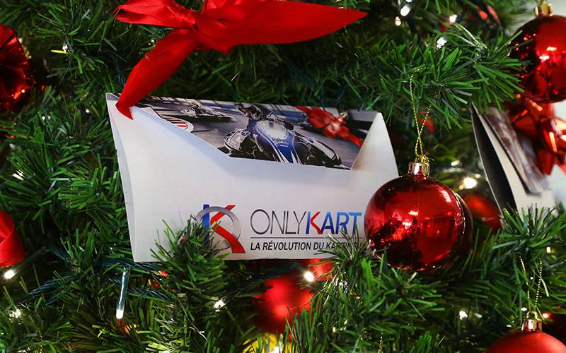 Sapin de noel carte cadeau