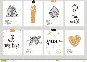 Dessin etiquette cadeau noel