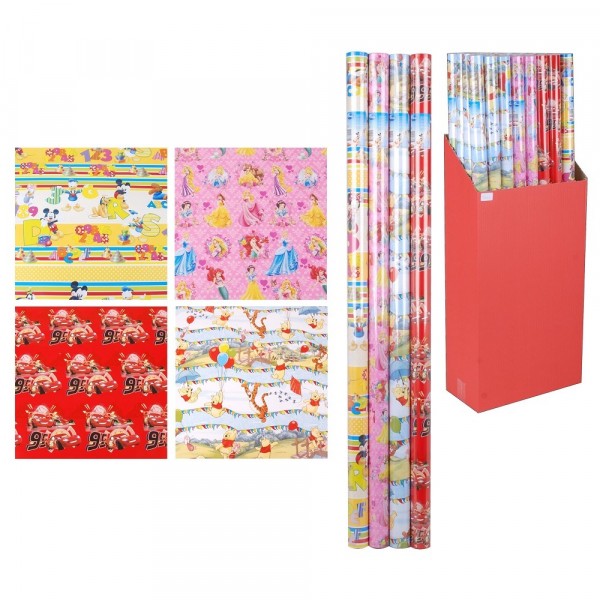 Rouleau de papier cadeau noel
