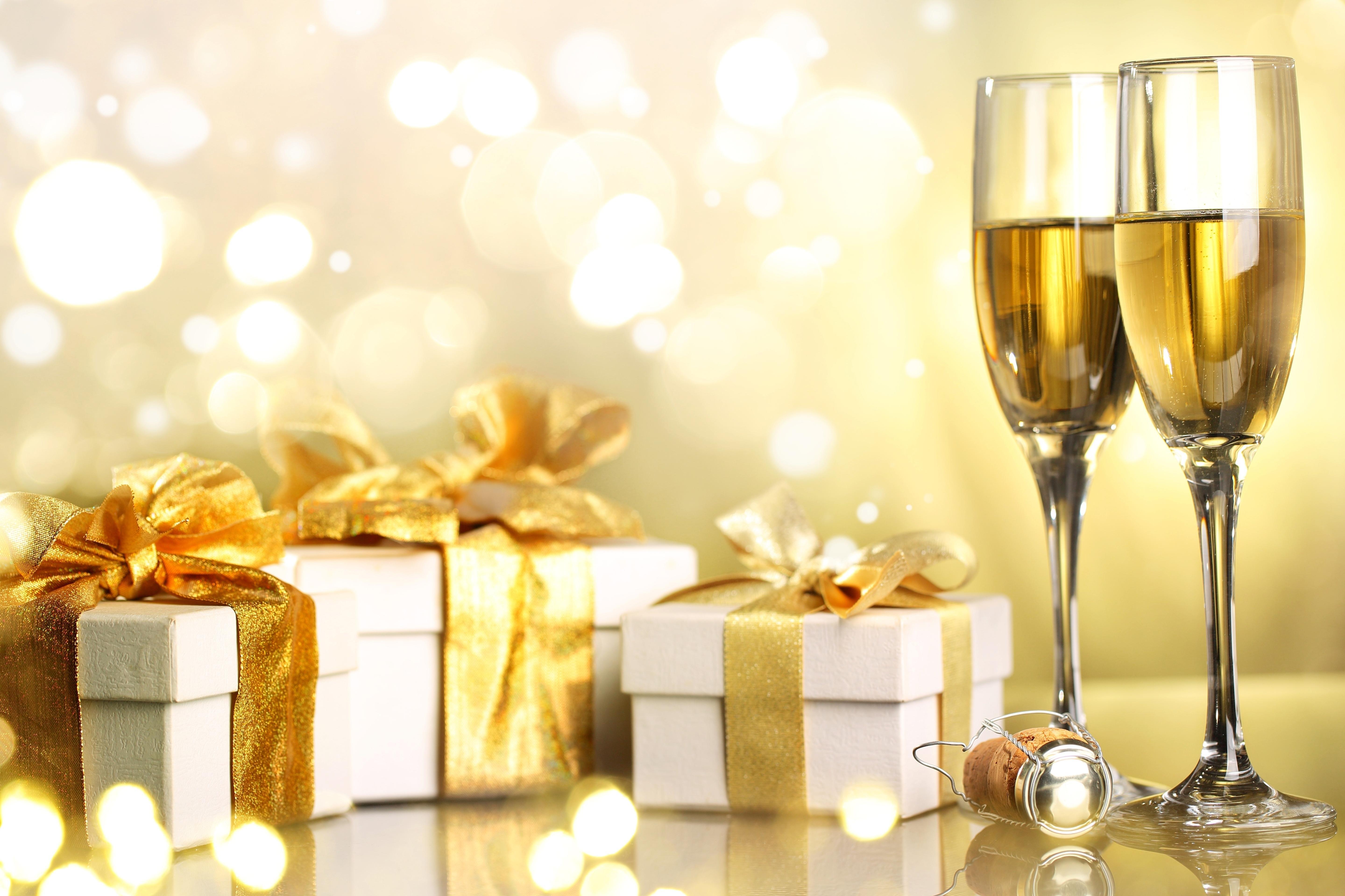 Cadeau champagne noel