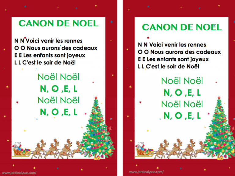 Chanson cadeau noel
