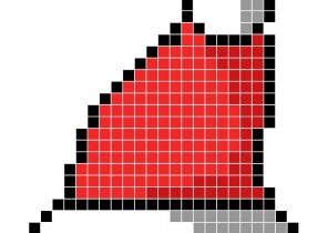 Cadeau de noel pixel art