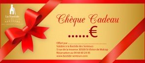 Carte bon cadeau noel