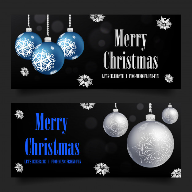 Cadeau de noel sur fond noir