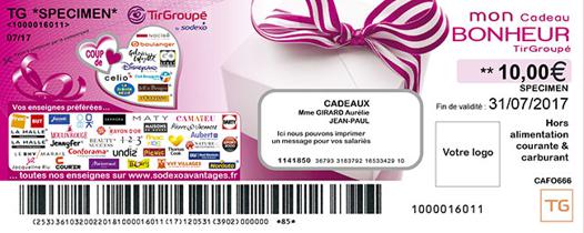 Cheque cadeau noel sodexo