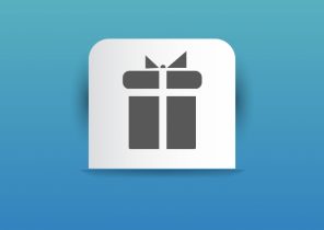 Vignette cadeau de noel